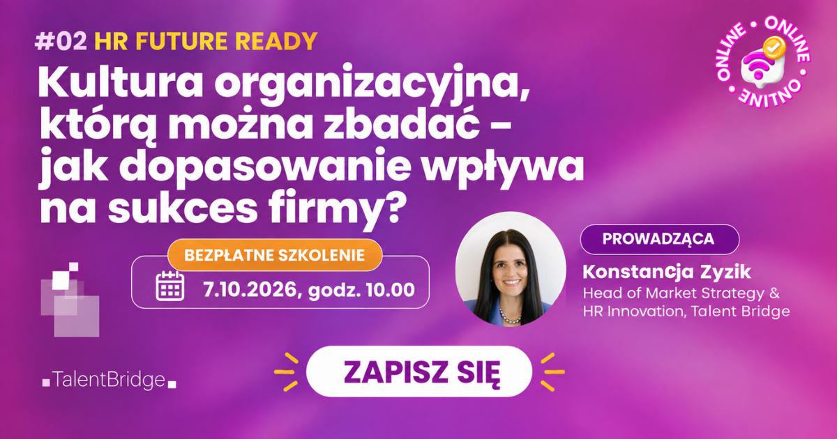 Kultura organizacyjna, którą można zbadać – jak dopasowanie wpływa na sukces firmy?